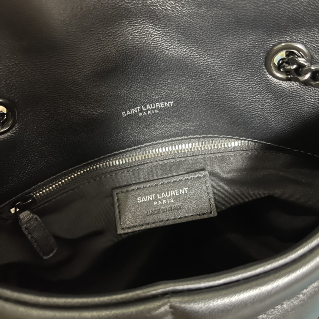 T&uacute;i X&aacute;ch YSL LoulouPuffer 59337 M&agrave;u Đen