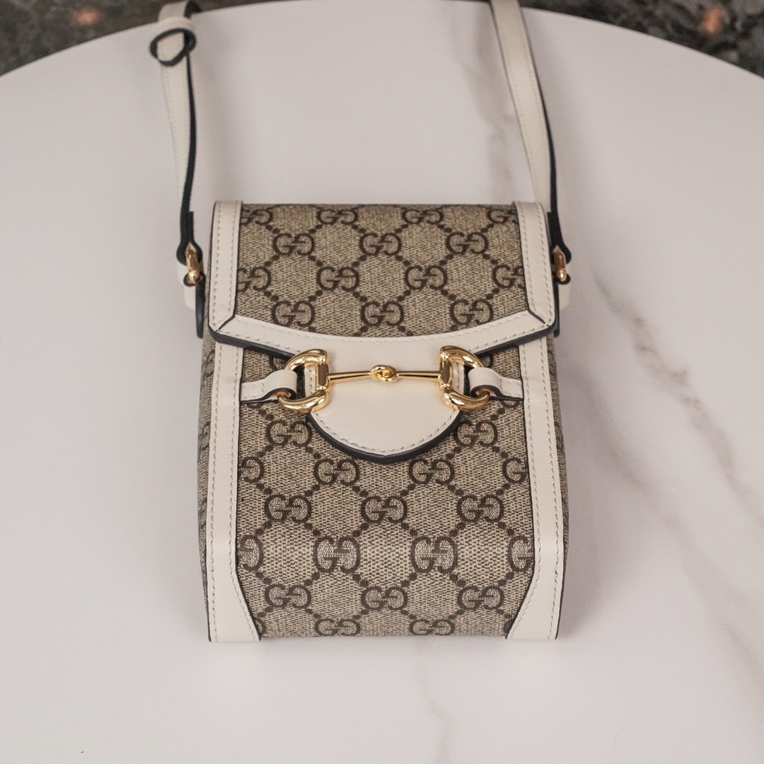 Mini sac Gucci 1955 détail Mors  625615  (logo white)