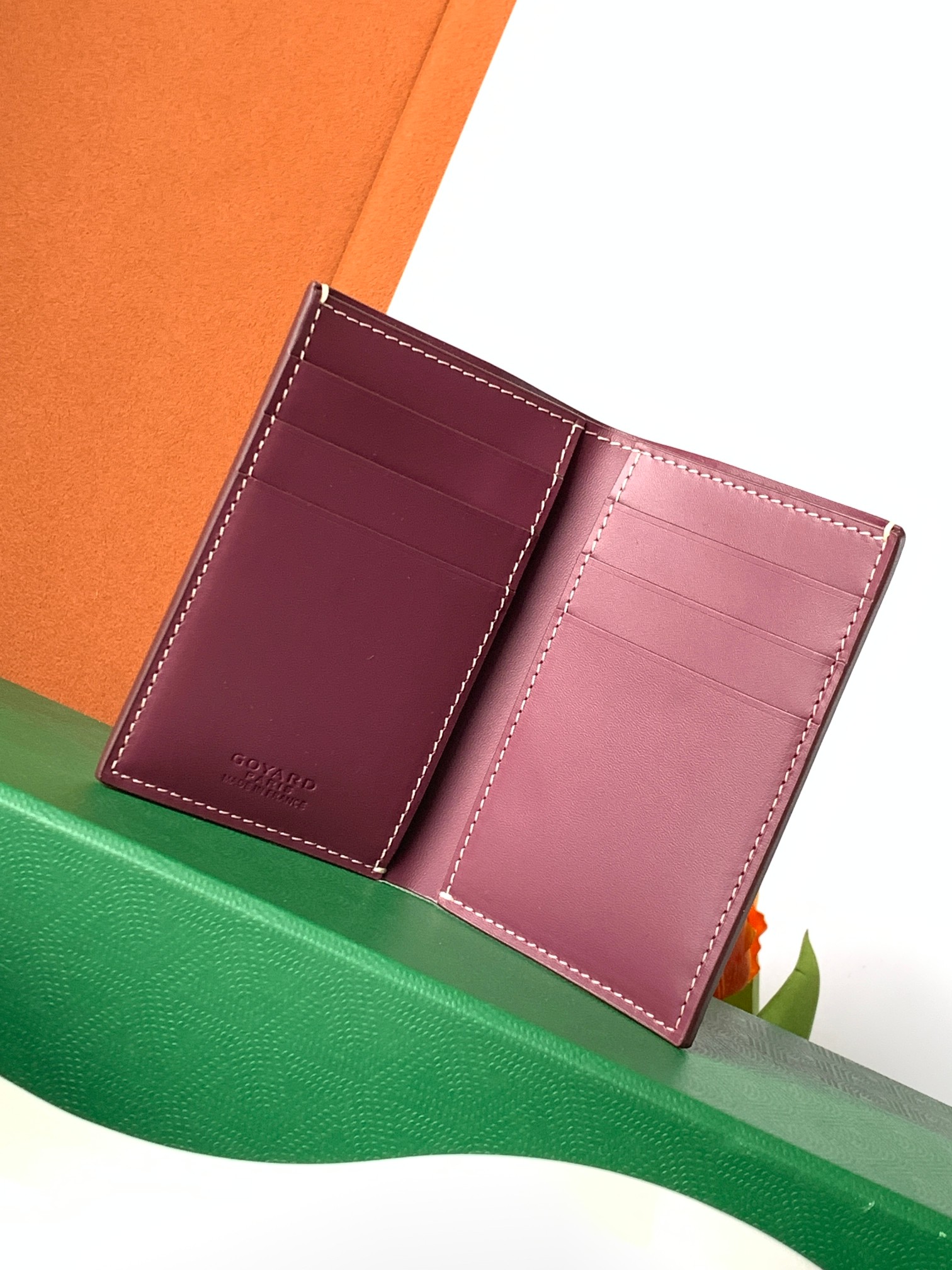 CARD GOYARD SAINT-PIERRE M8506260 MÀU ĐỎ ĐÔ