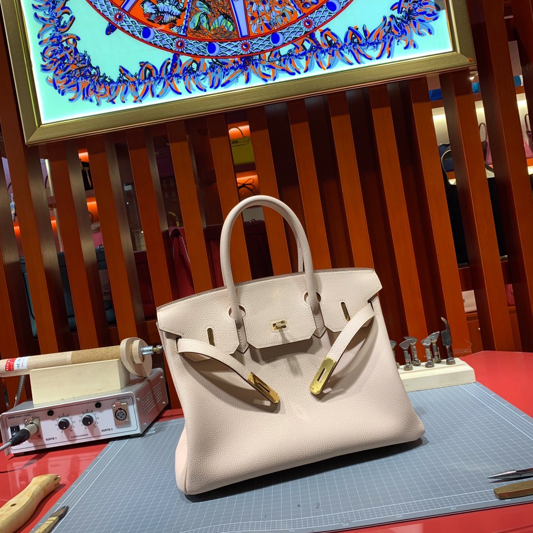Túi xách hermes birkin  màu trắng