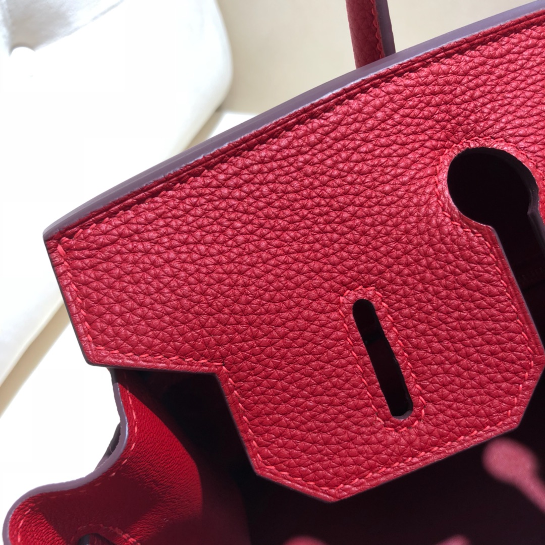 Túi xách hermes birkin  màu đỏ