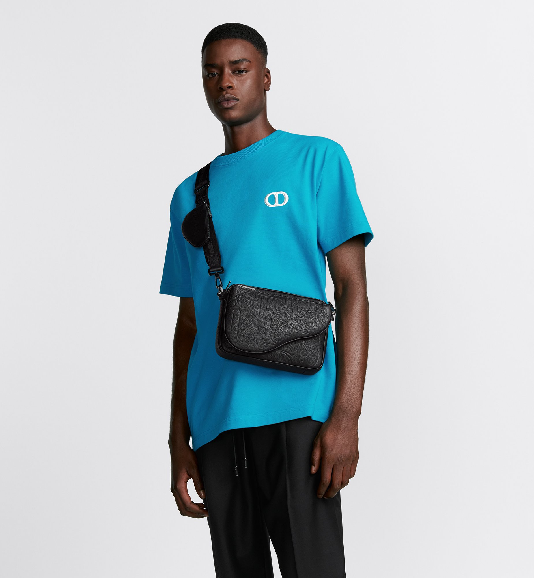 Túi xách Dior nam 9264 màu đen