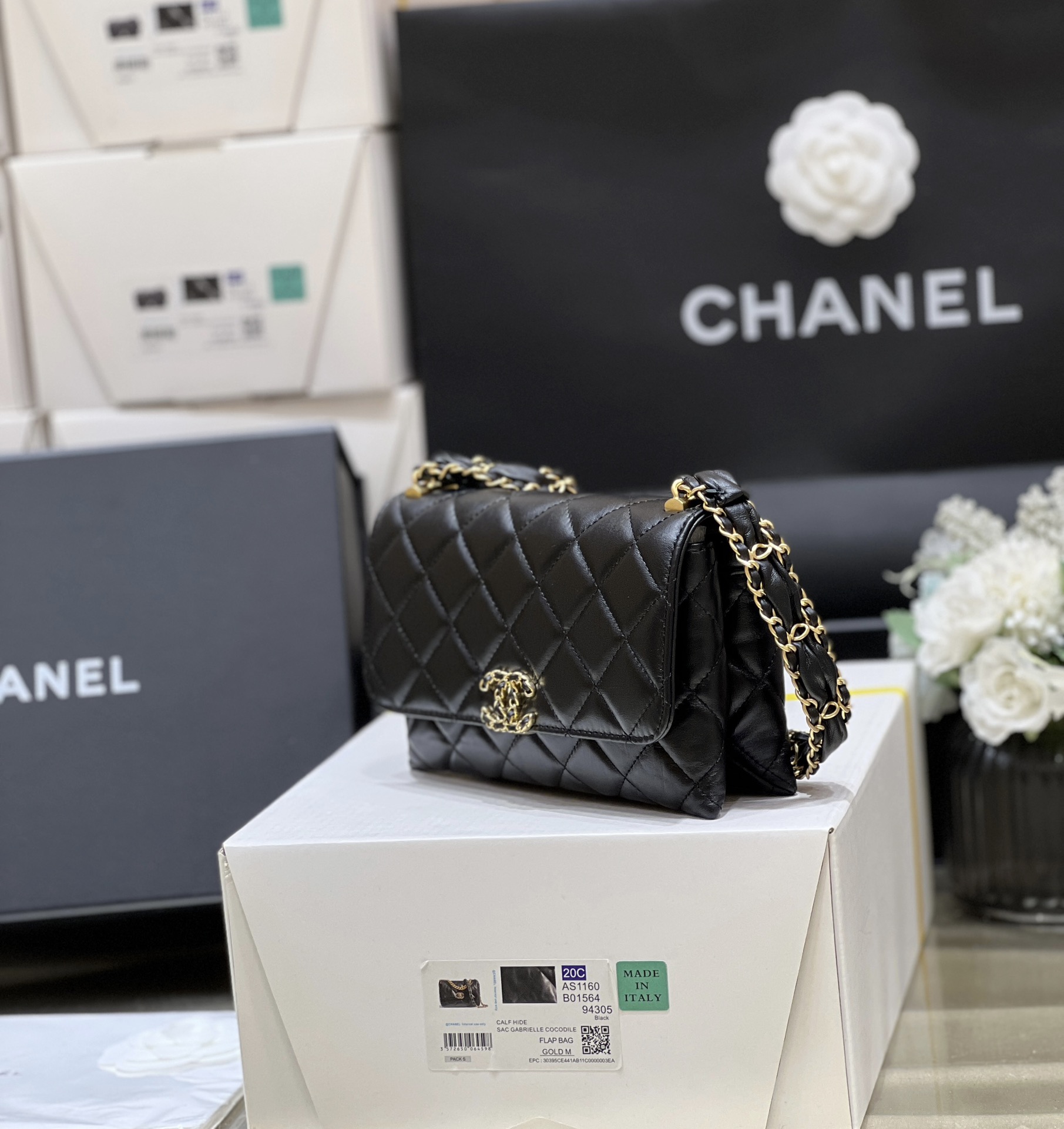 T&uacute;i X&aacute;ch Chanel AP3572 M&agrave;u Đen 