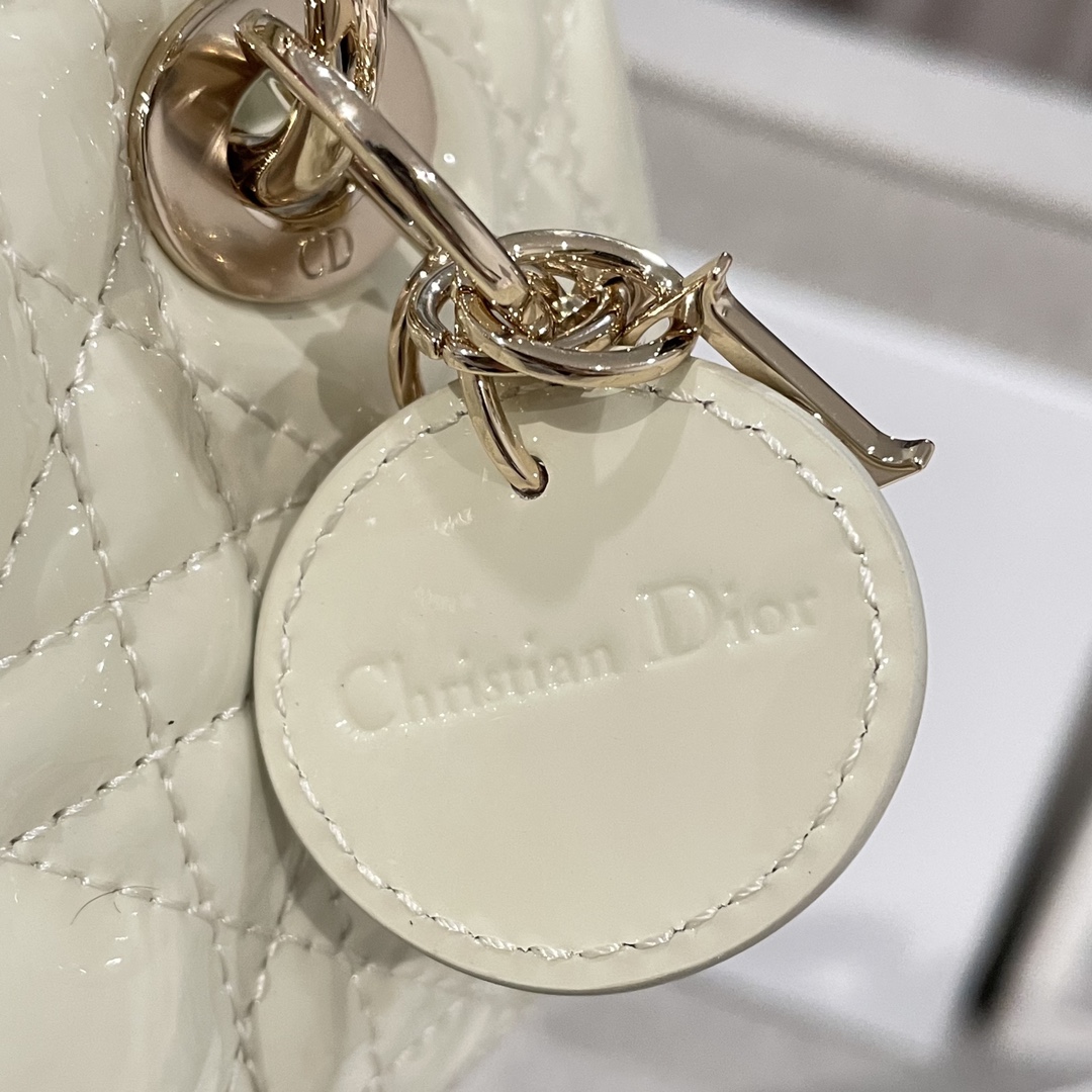 Túi Xách Tay Dior D-Joy Nữ Màu Trắng