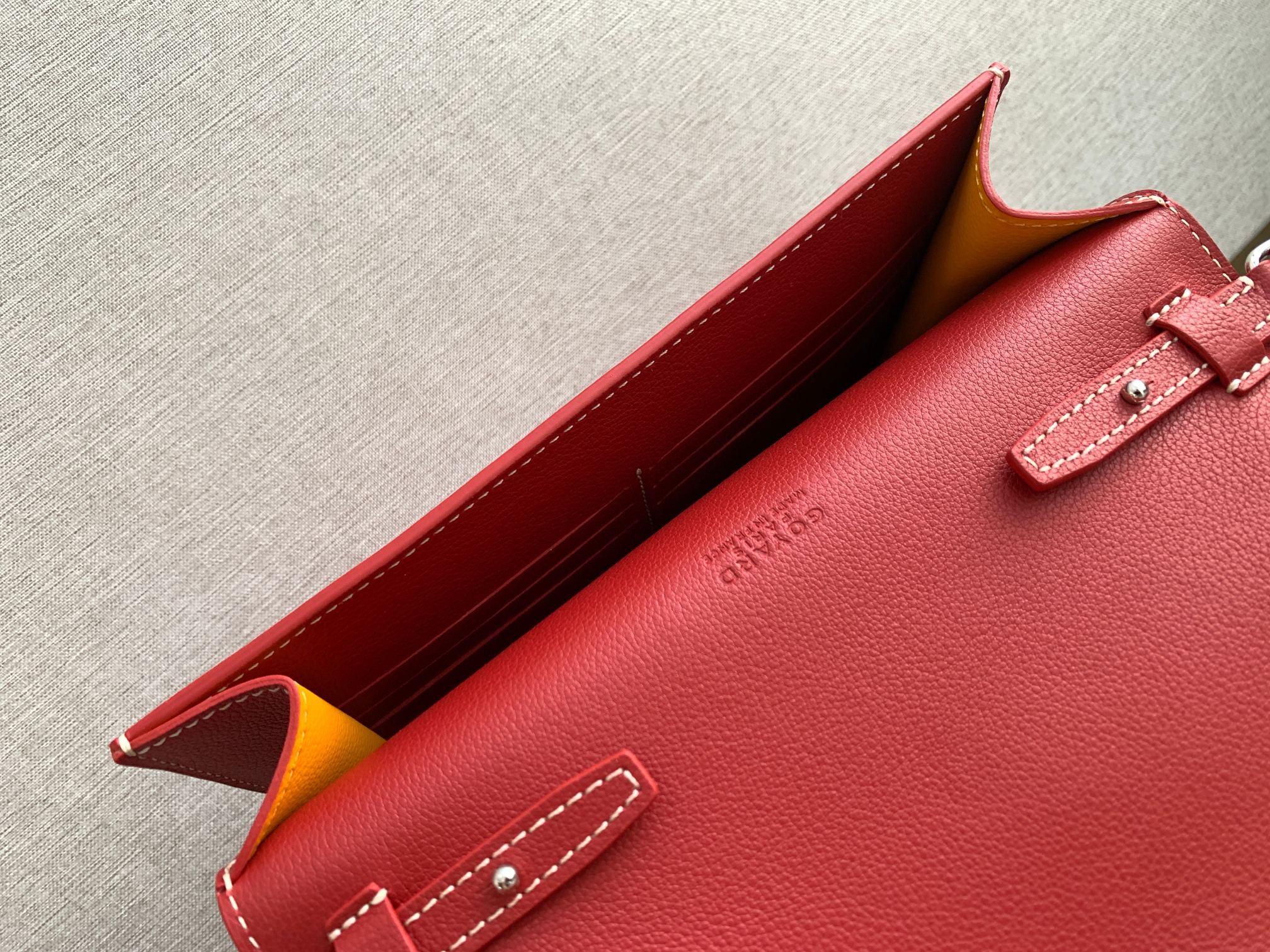 GoyardChypre Pouch-Wallet8218 (red)