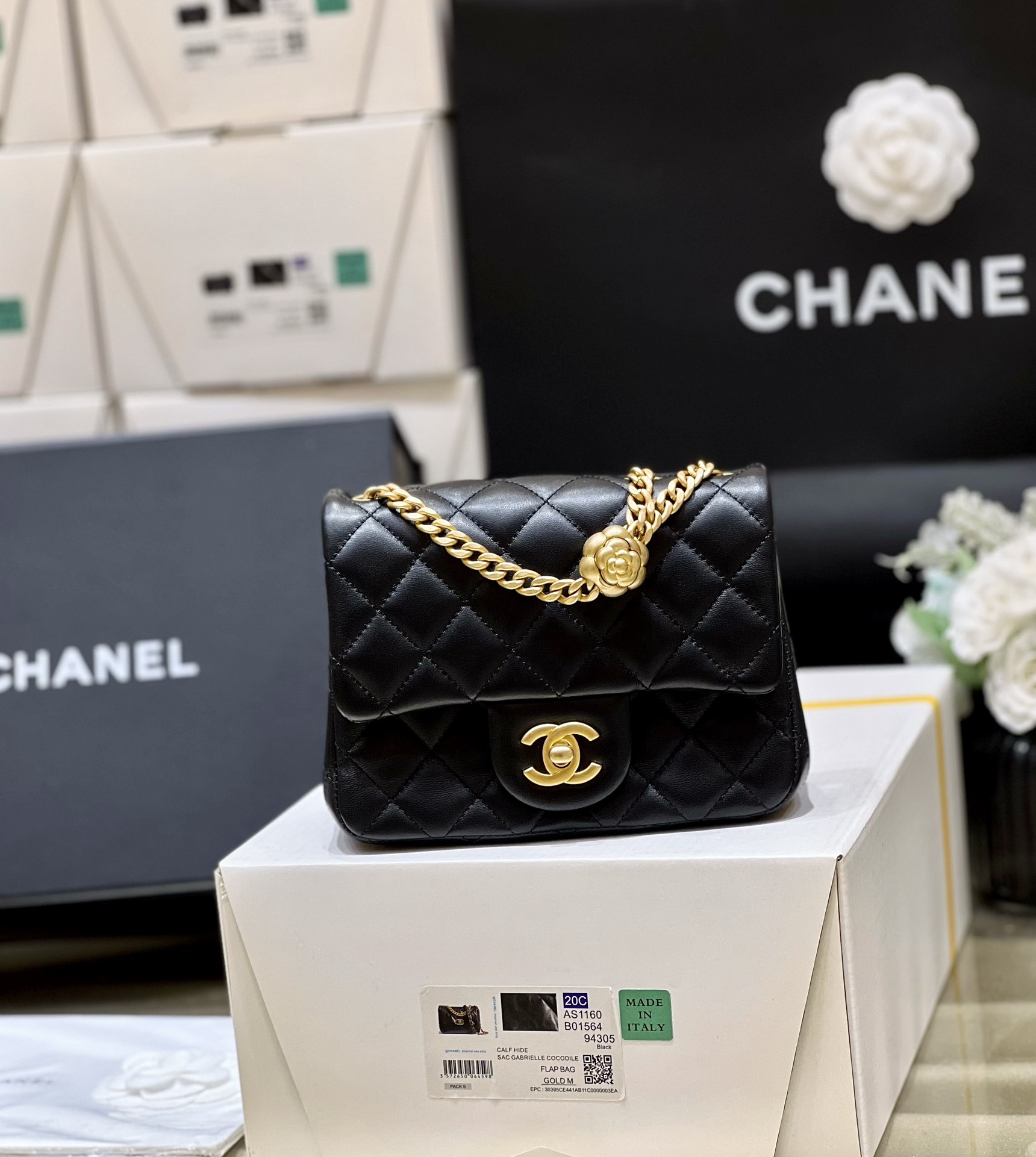 T&uacute;i X&aacute;ch Chanel AS4040 M&agrave;u Đen