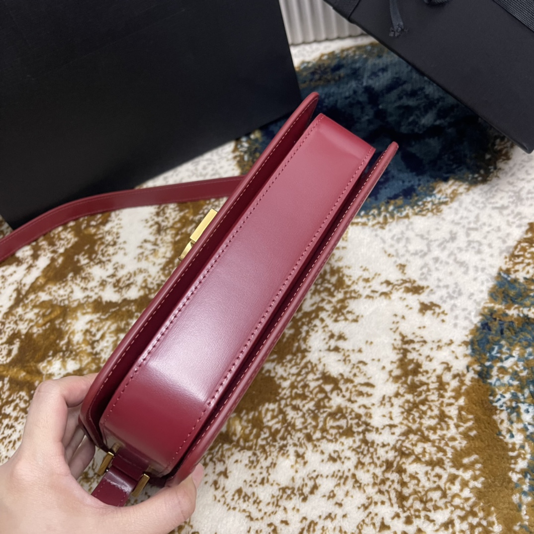 YSL Solferion Box 634305 (wine red)