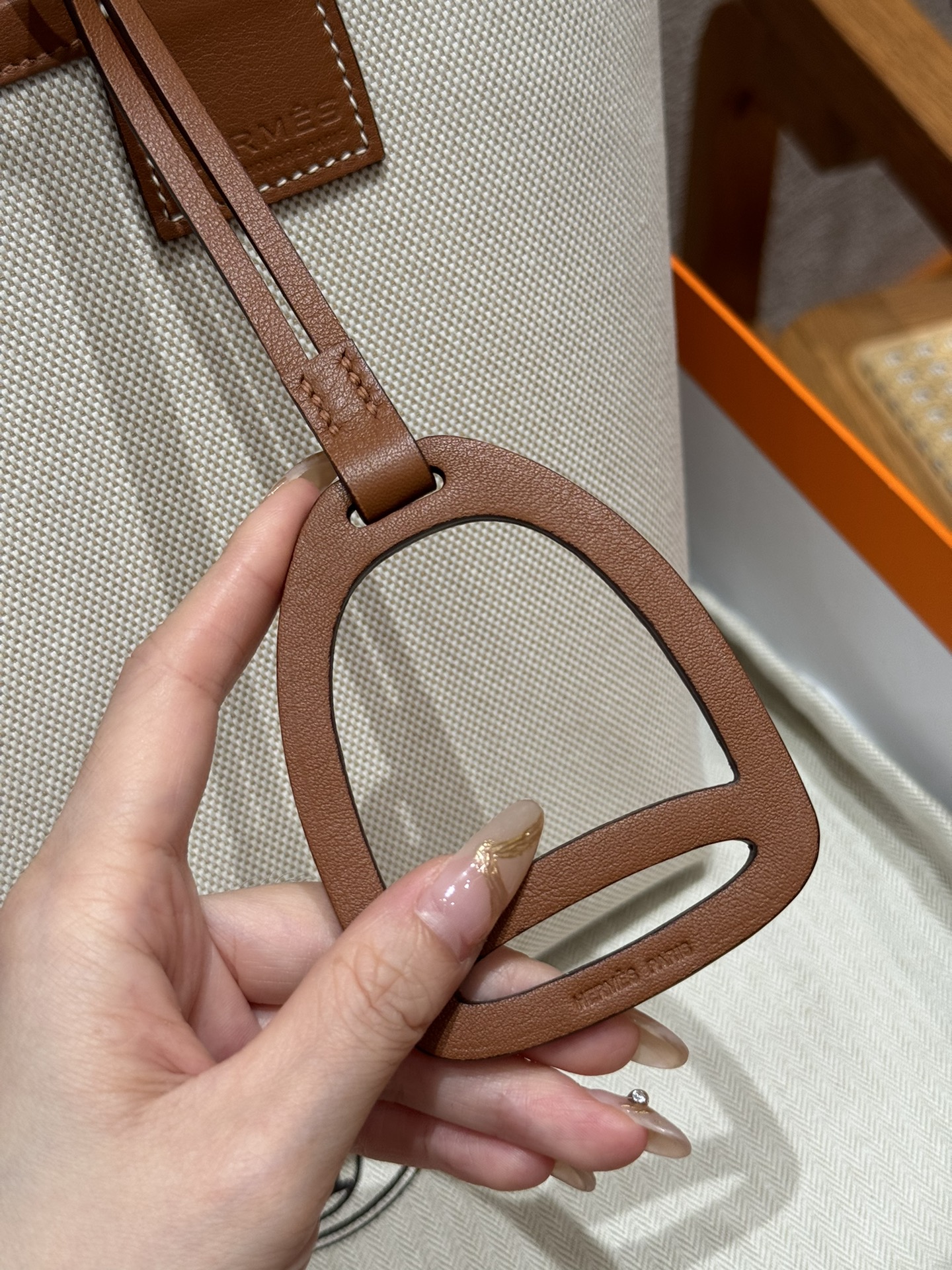 Túi xách hermes Steeple  màu trắng