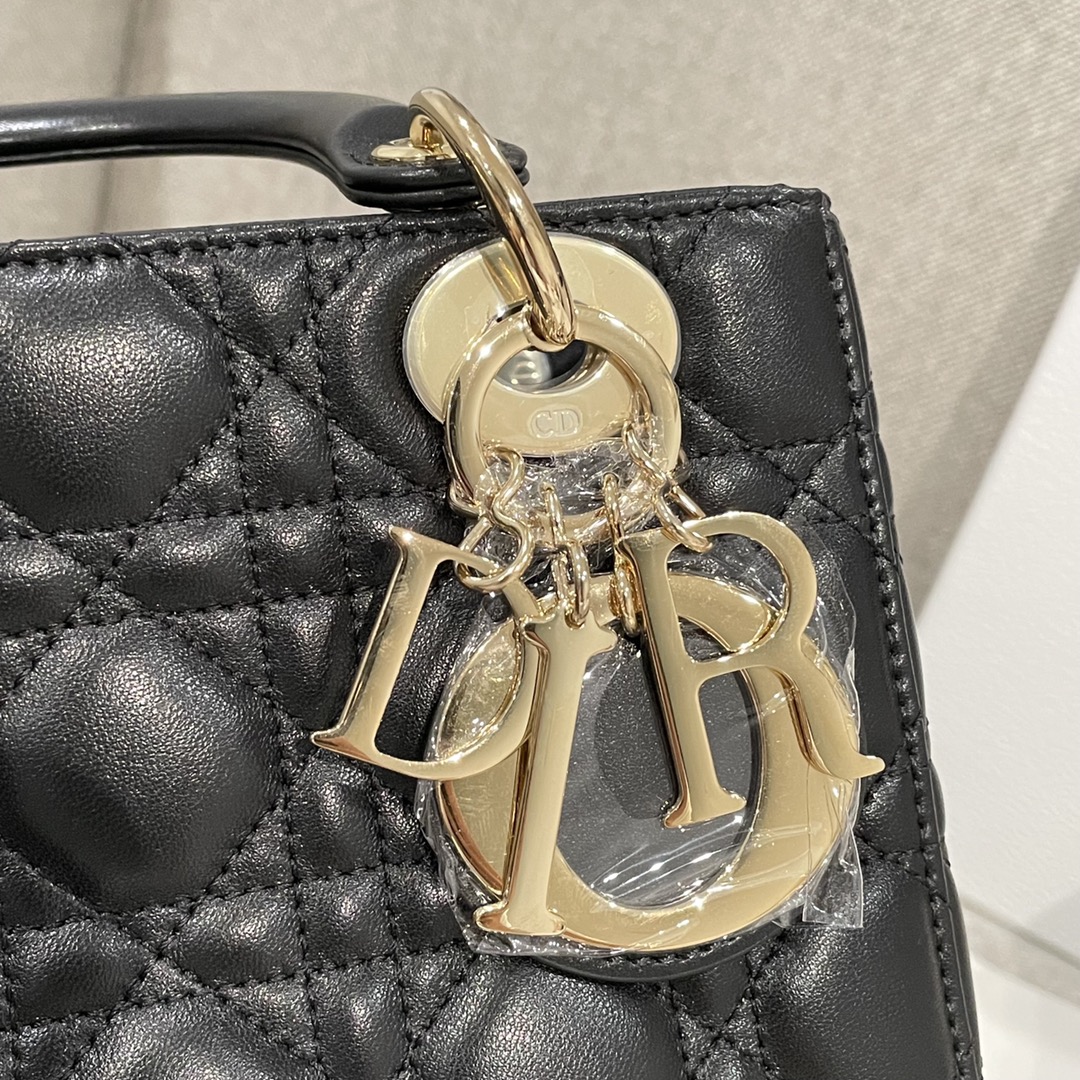 T&uacute;i X&aacute;ch tay Lady Dior Nữ M&agrave;u Đen