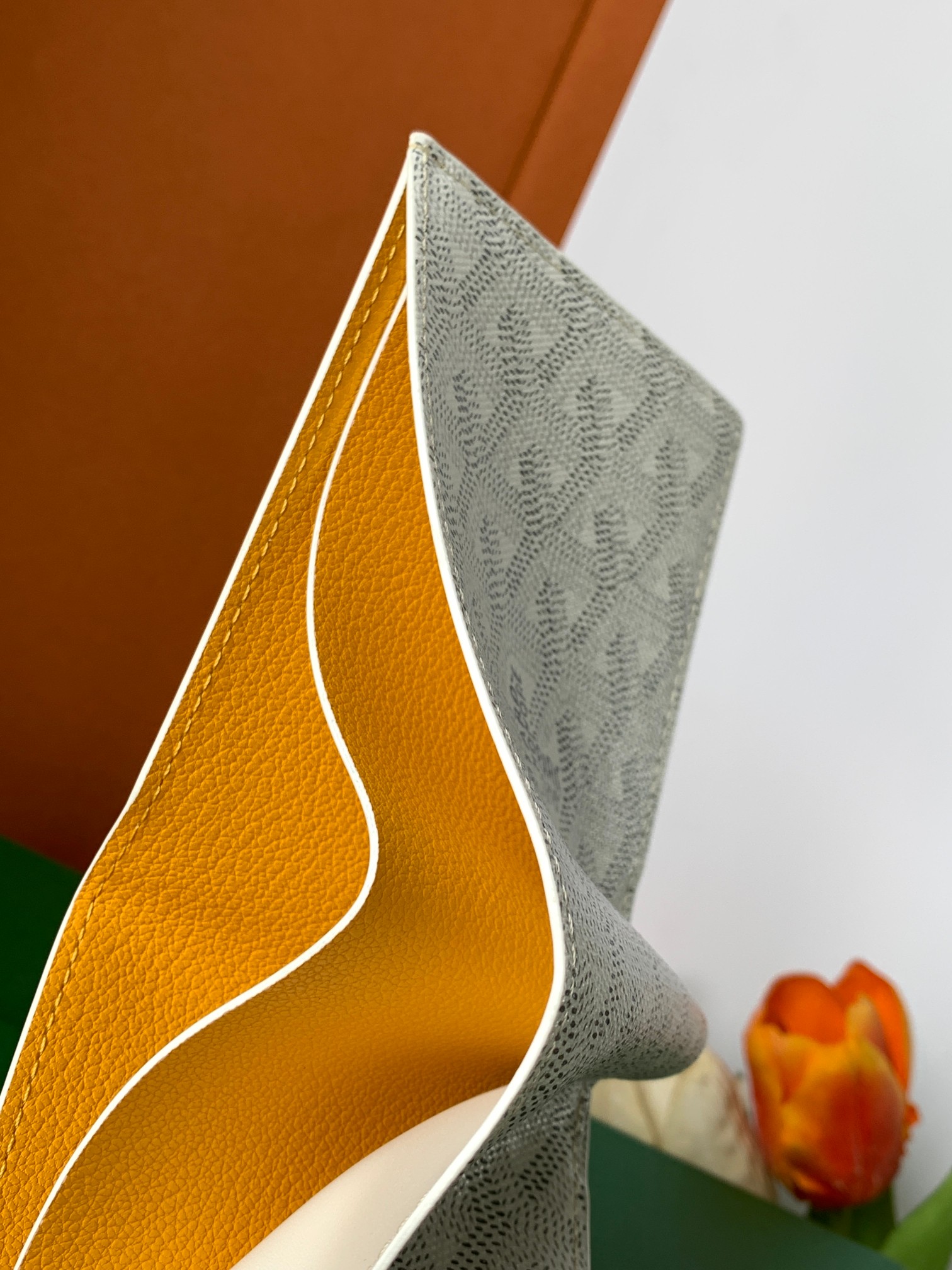 Ví Goyard Victorine 8507 Màu Trắng