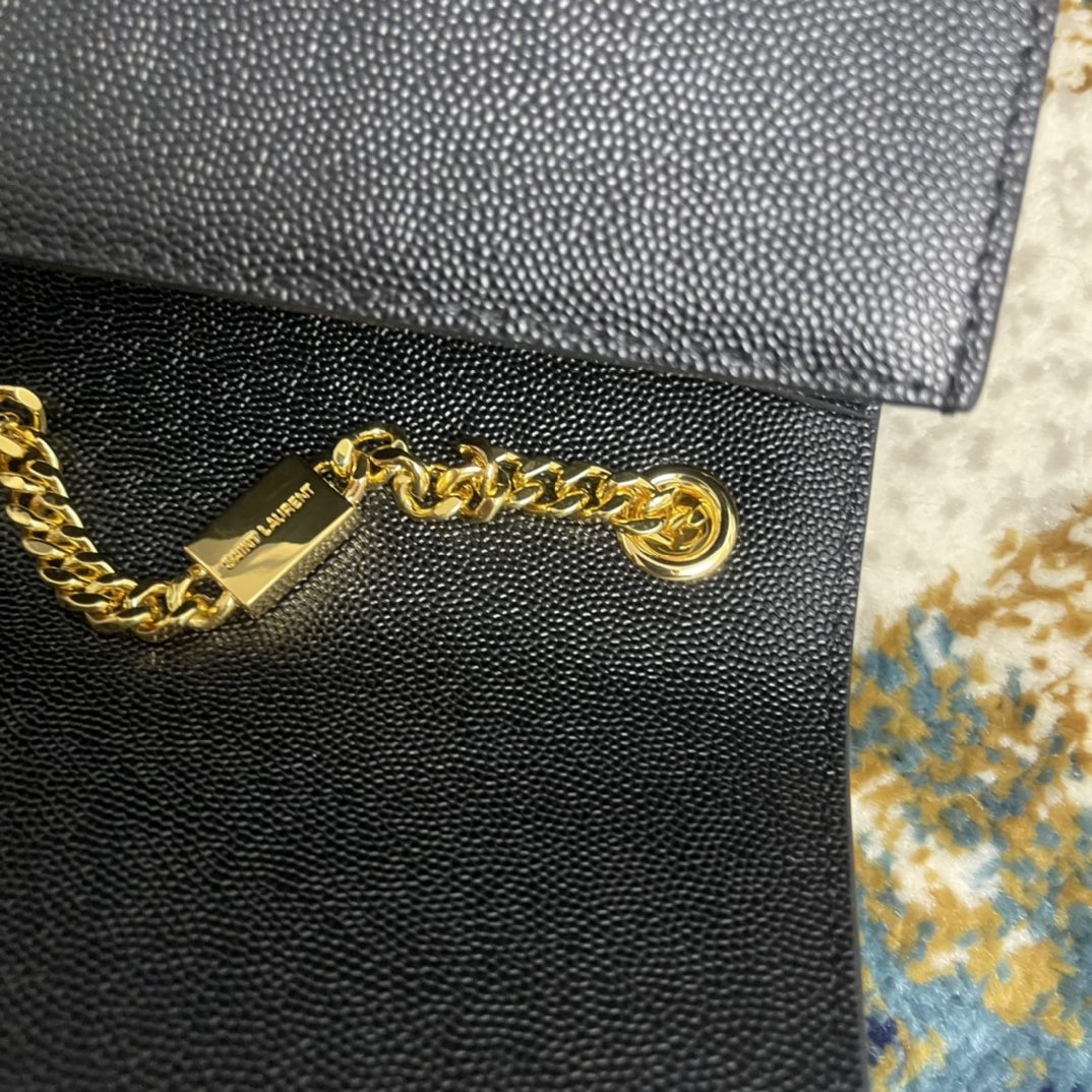 T&uacute;i X&aacute;ch Nữ YSL KATE 377629 M&agrave;u Đen Kh&oacute;a V&agrave;ng