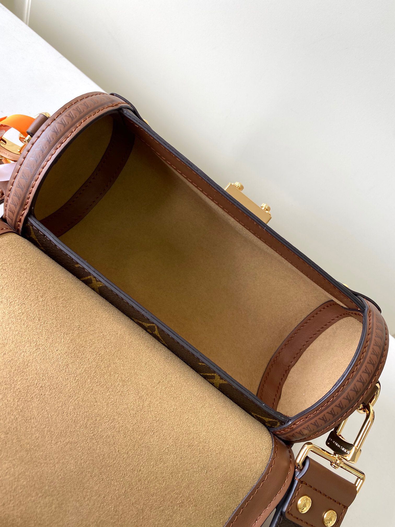 Túi Nữ Louis Vuitton Sac Papillon Trunk M57835 Màu Nâu