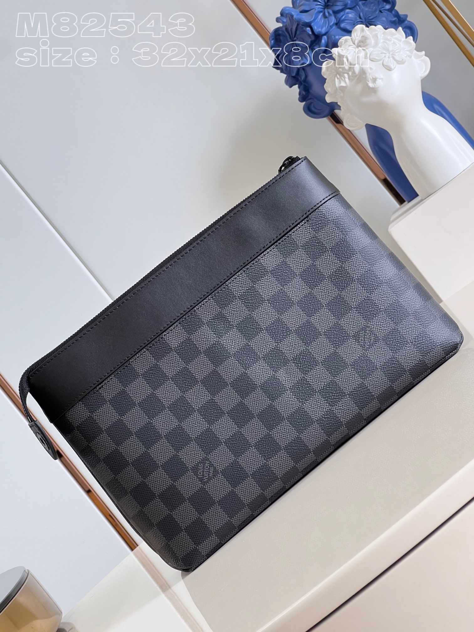 Túi Nam  Pochette Voyage Souple M82543 Màu Đen