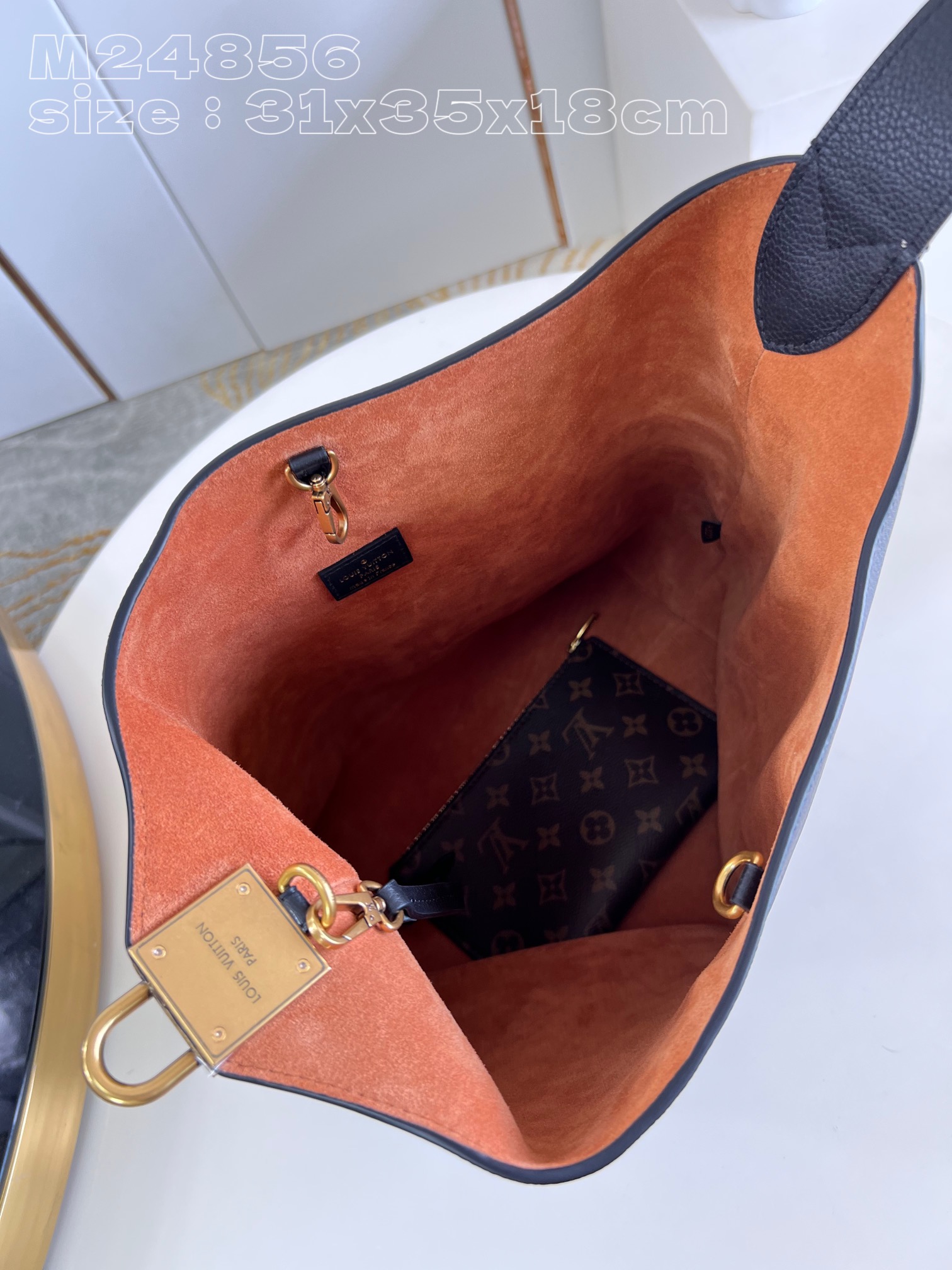 Túi Xách Nữ Louis Vuitton Low Key Hobo MM M24856