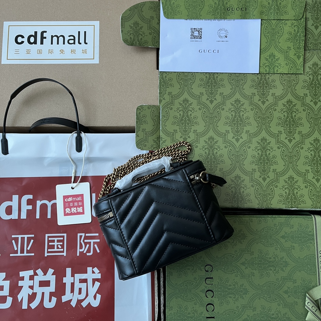 Túi Xách Nữ GG Marmont 699515 Màu Đen