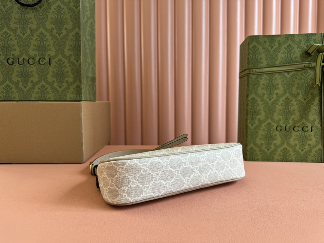 Túi Xách Nữ Gucci Ophidia 735145 Logo Trắng