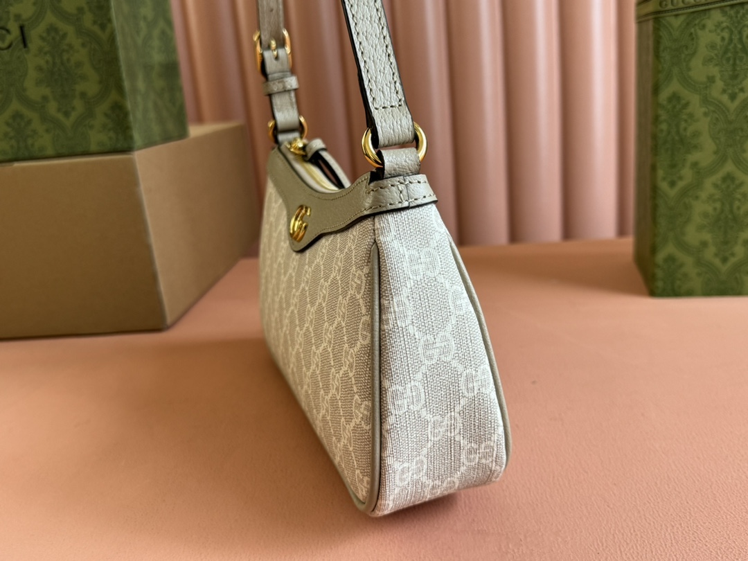 Túi Xách Nữ Gucci Ophidia 735145 Logo Trắng