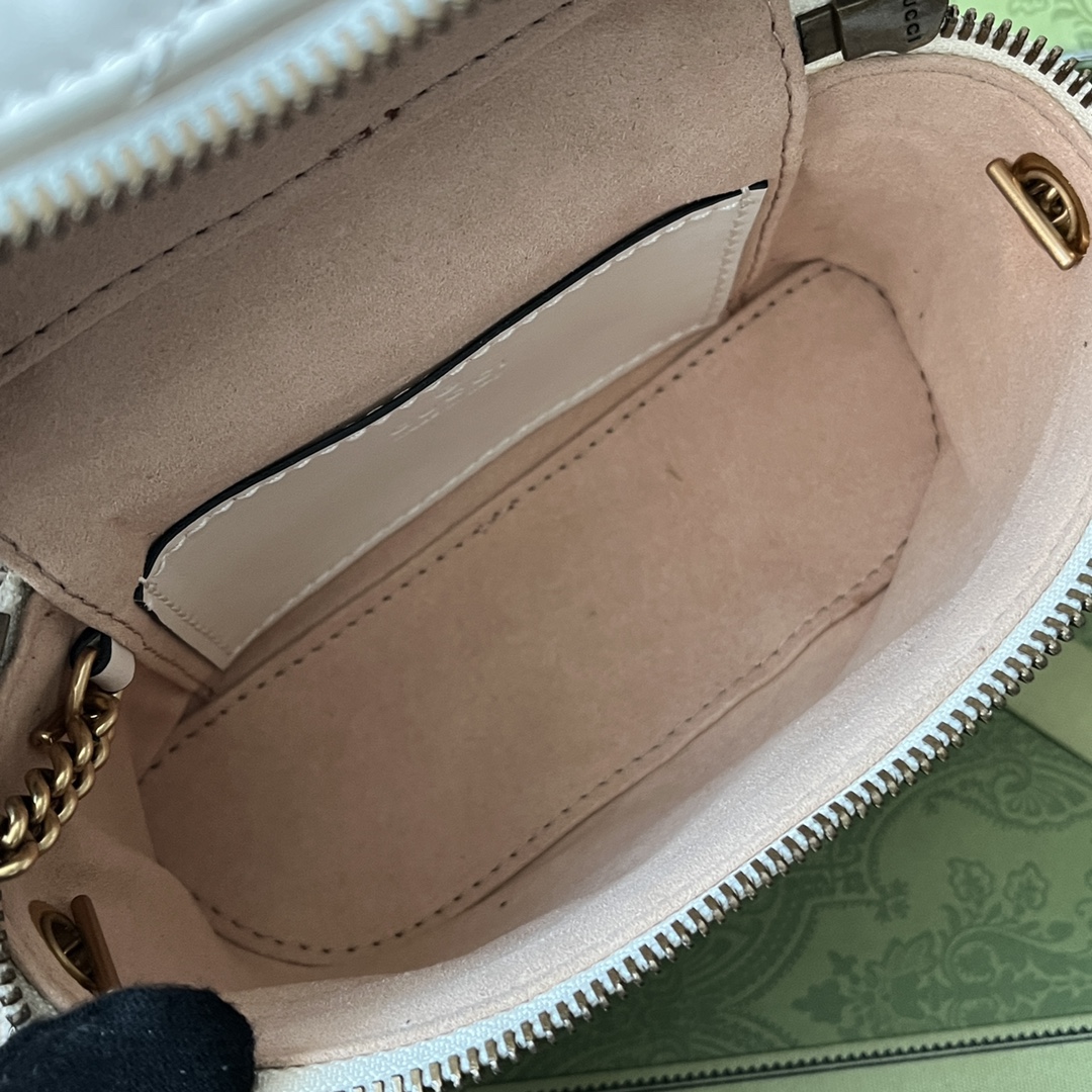 Túi Xách Nữ GG Marmont 699515 Màu Trắng
