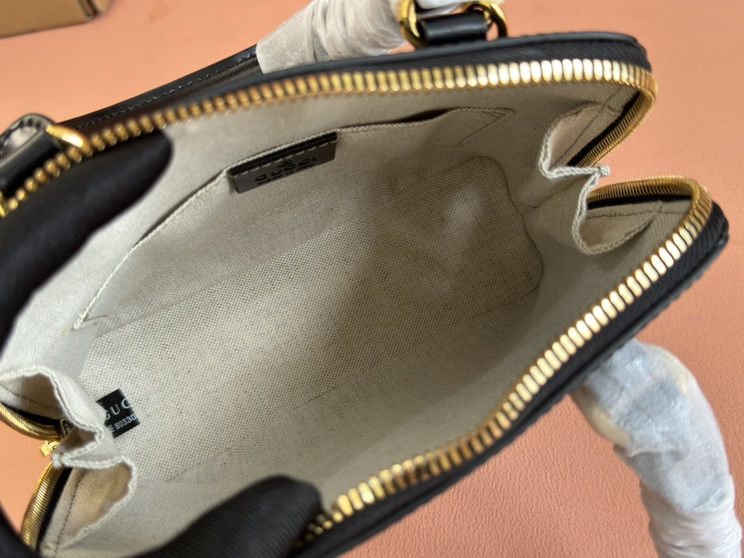 Túi Xách Nữ Mini Gucci Horsebit 1955 640716 Màu Đen