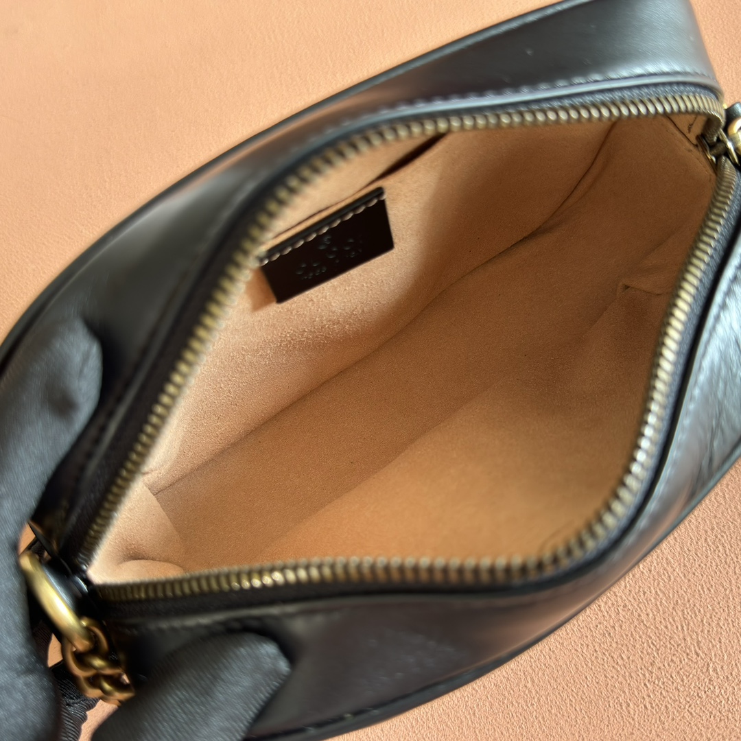 Túi Xách Nữ Mini sac GG Marmont 448065 Màu Đen