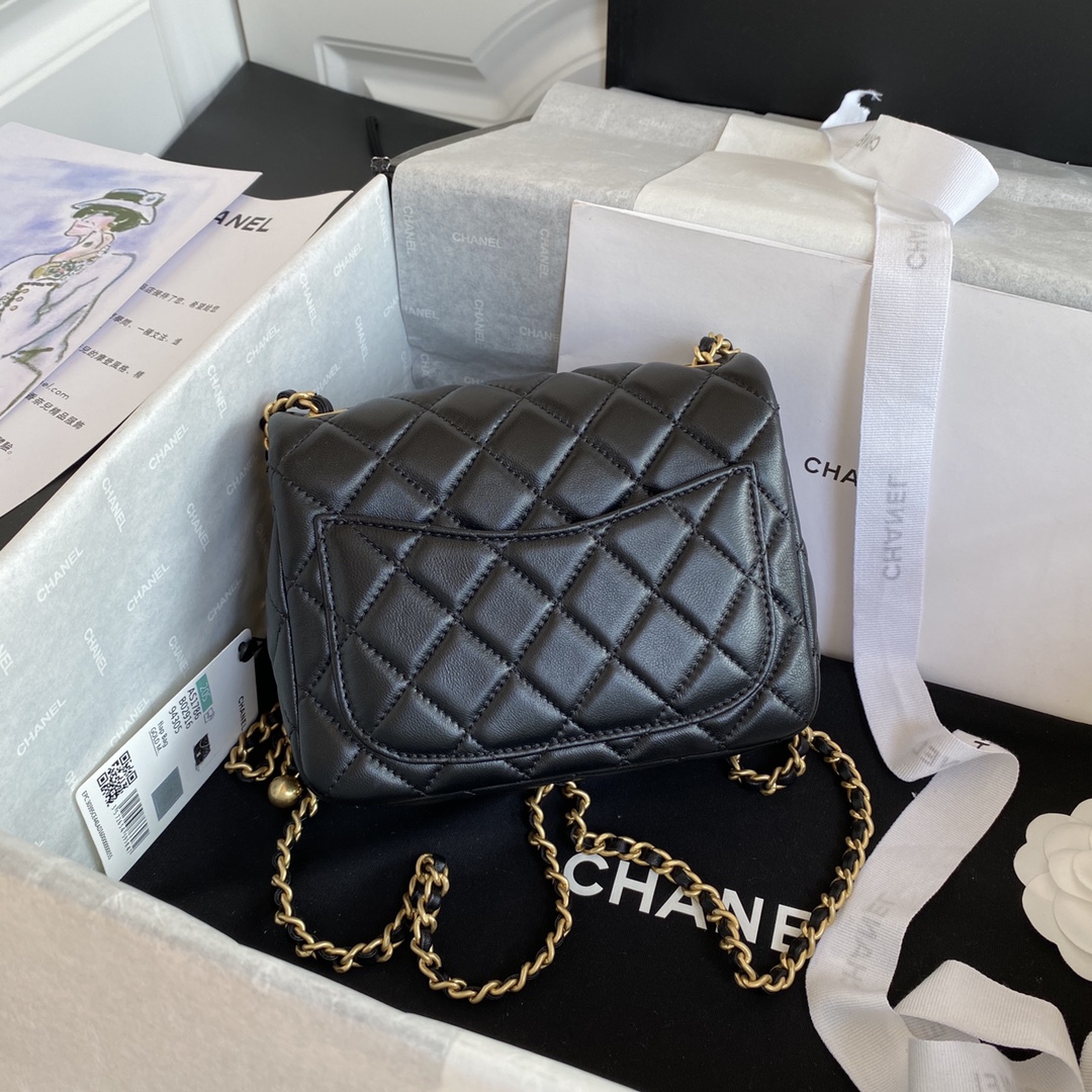 Túi Xách Chanel CF Mini Màu Đen AS1786
