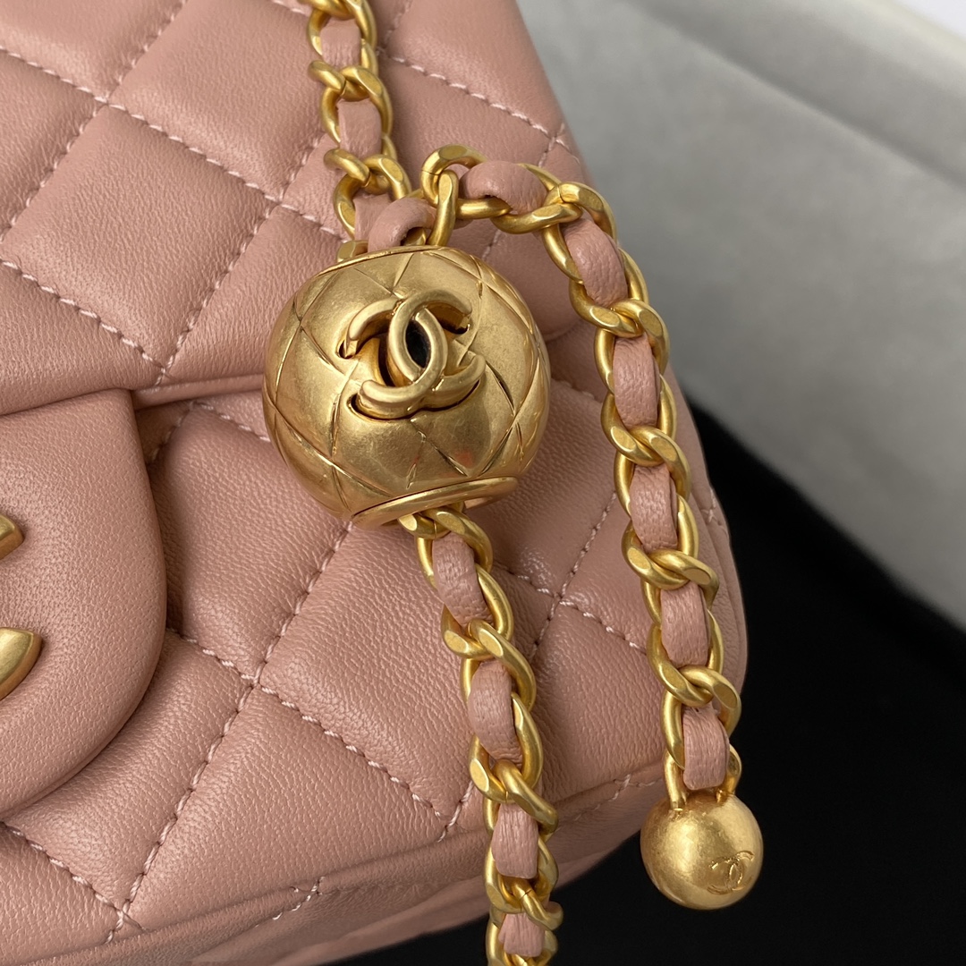 Túi Xách Chanel CF Mini Màu Hồng AS1786