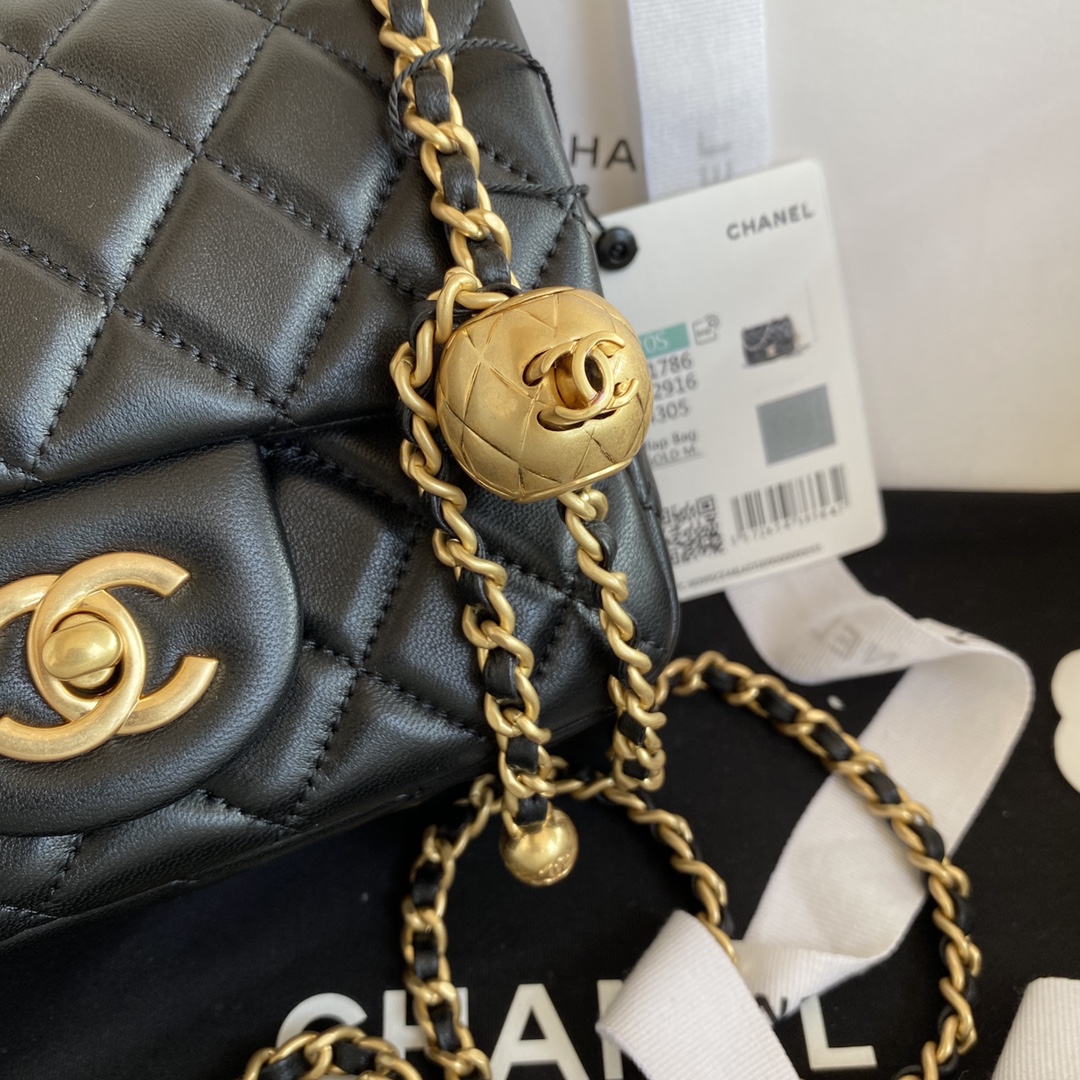 Túi Xách Chanel CF Mini Màu Đen AS1786