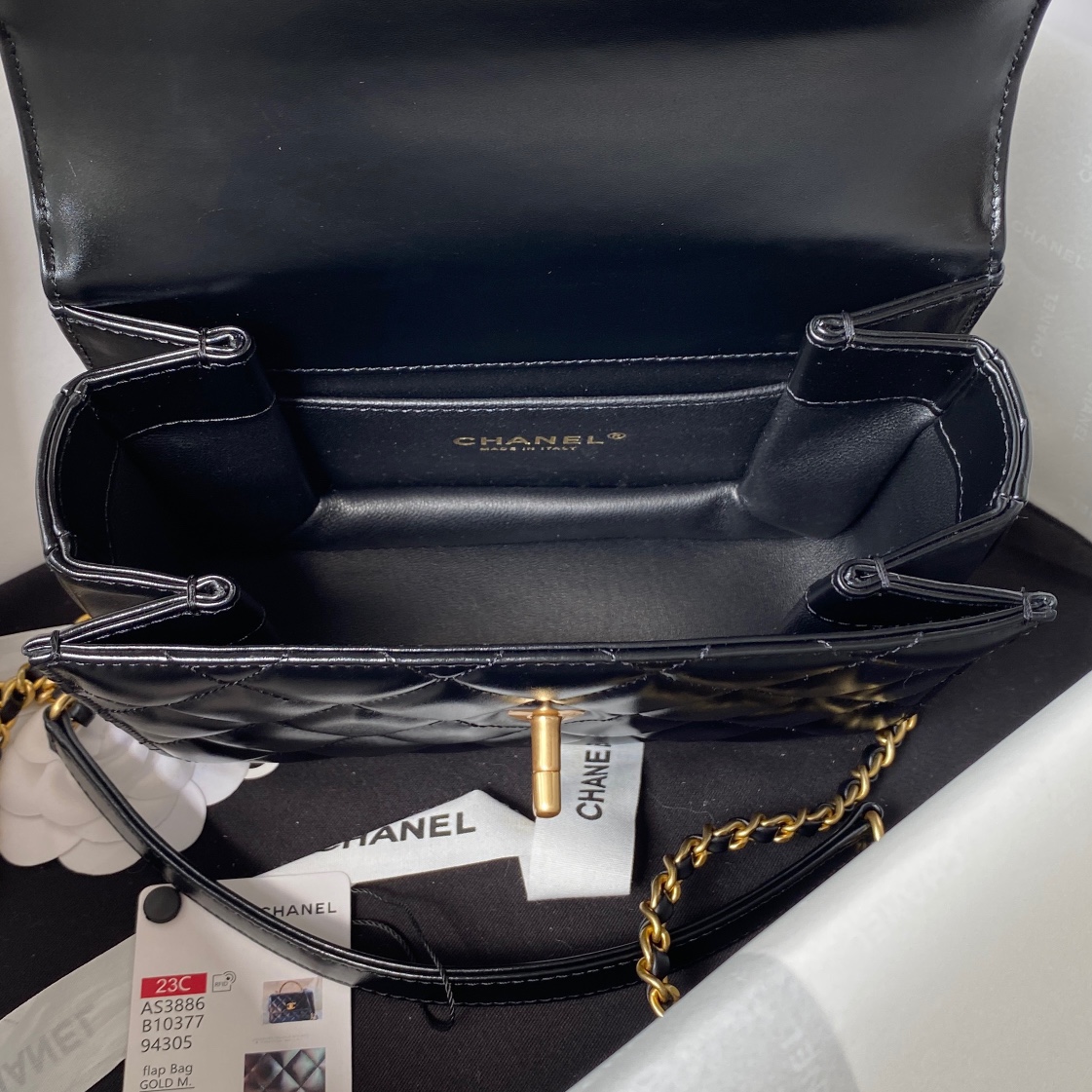 Túi Xách Chanel Small Flap bag AS3886 Màu Đen
