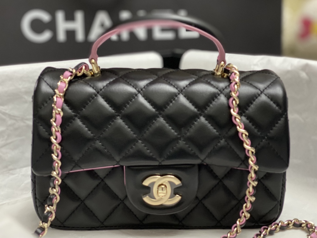 Chanel CF Mini Handle AS2431 (Black)