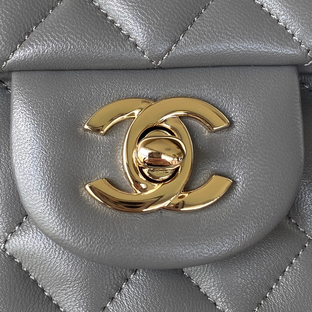 Chanel CF Mini Handle AS2431 (gray)