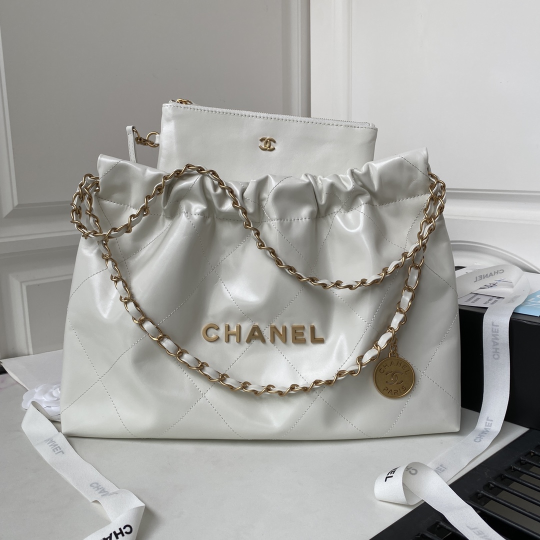 Túi Xách Chanel 22BAG AS4486 Màu Trắng