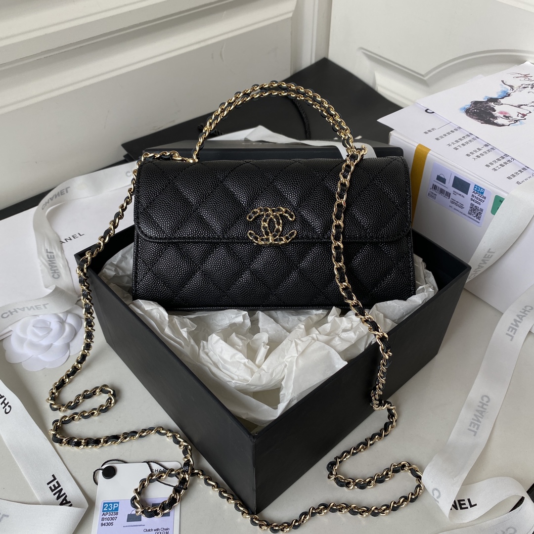 Túi Xách Chanel Kelly AS3238 Màu Đen