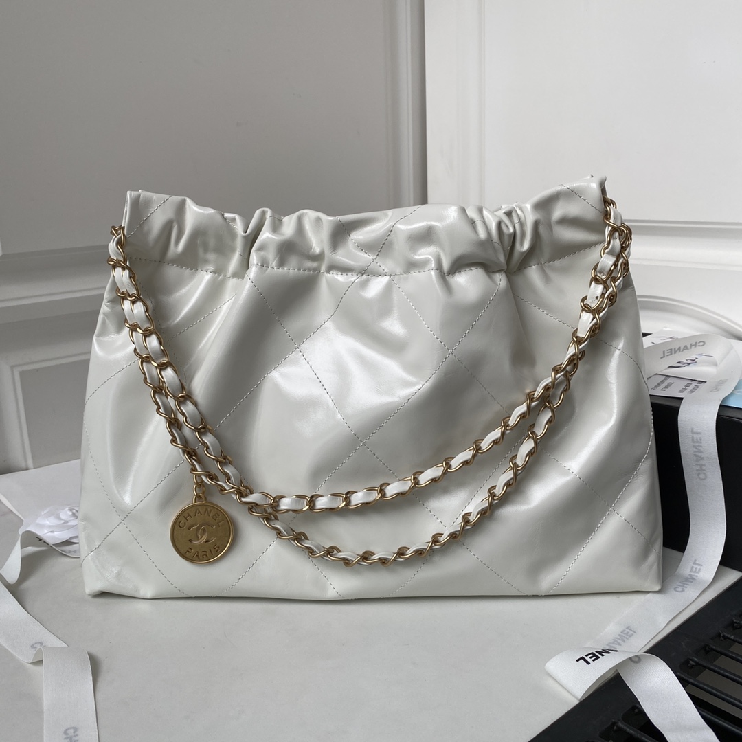 Túi Xách Chanel 22BAG AS4486 Màu Trắng