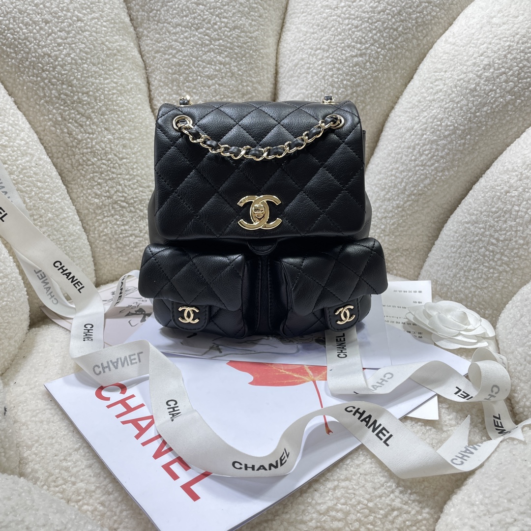 Balo Chanel Nữ AP3860 Màu Đen