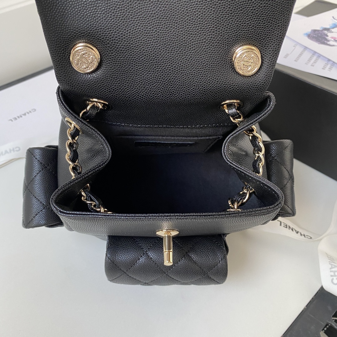 Balo Chanel AP4399 Màu Đen