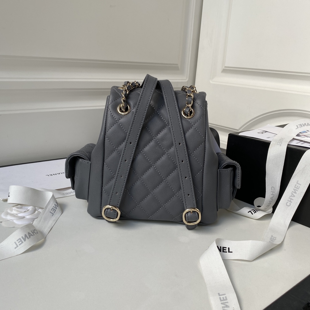 Balo Chanel AP4399 Màu Xám
