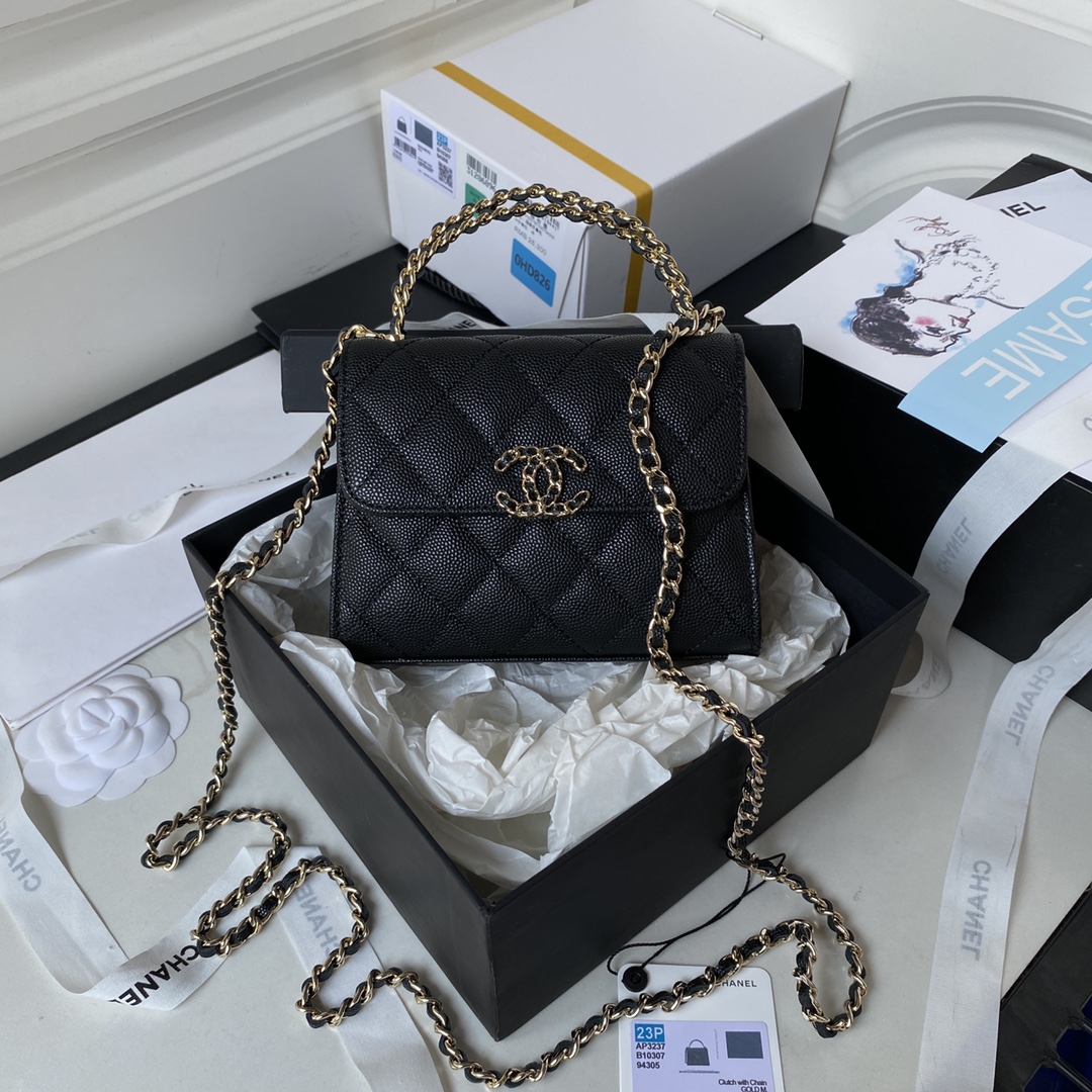 Túi Xách Chanel Kelly AS3237 Màu Đen