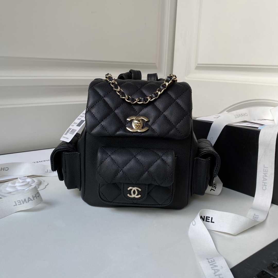Balo Chanel AP4399 Màu Đen
