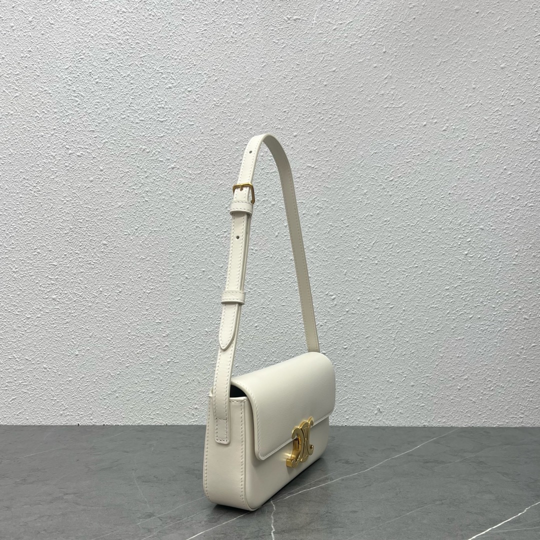 Túi Xách Celine Nữ Claude 194143 Màu Trắng
