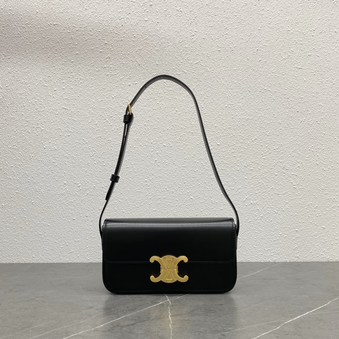 Túi Xách Celine Nữ Claude 194143 Màu Đen