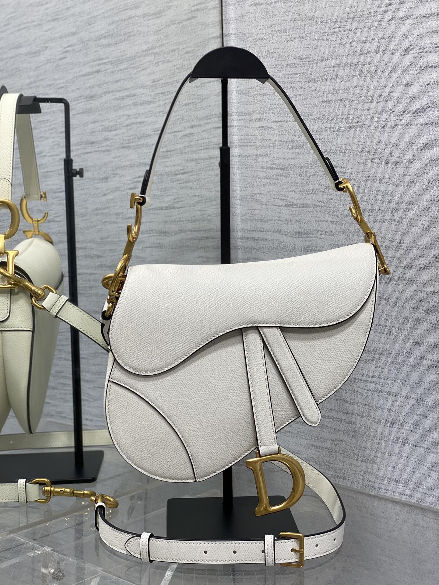 Túi Dior Sadle Nữ Màu Trắng