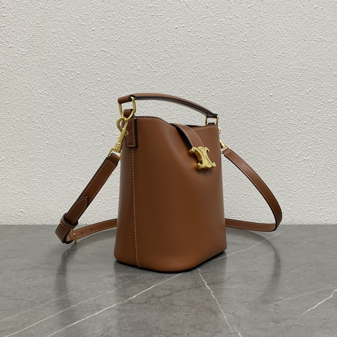 Túi Xách Nữ Celine Louise 119173 Màu Nâu