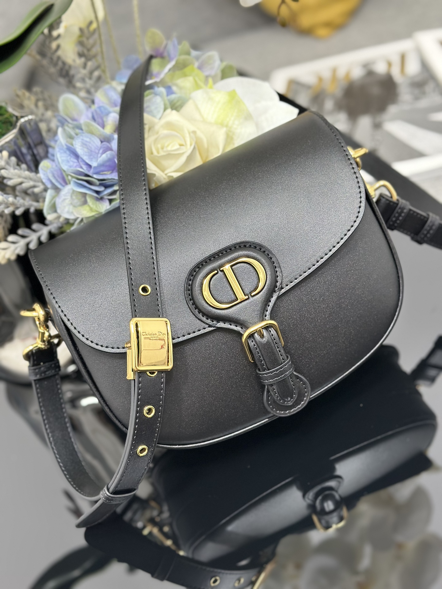 Túi Xách Nữ Dior Bobby Màu Đen