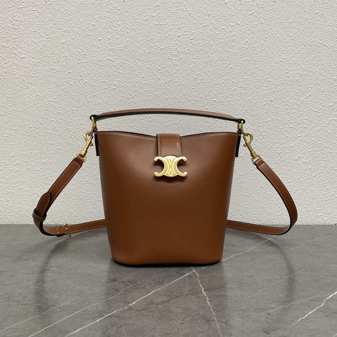 Túi Xách Nữ Celine Louise 119173 Màu Nâu