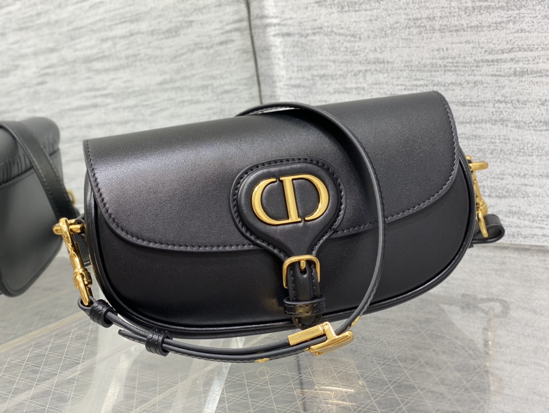 Túi Xách Nữ Dior Bobby East-West Màu Đen