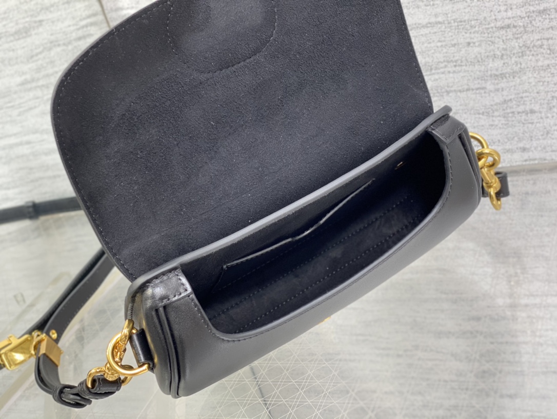Túi Xách Nữ Dior Bobby East-West Màu Đen
