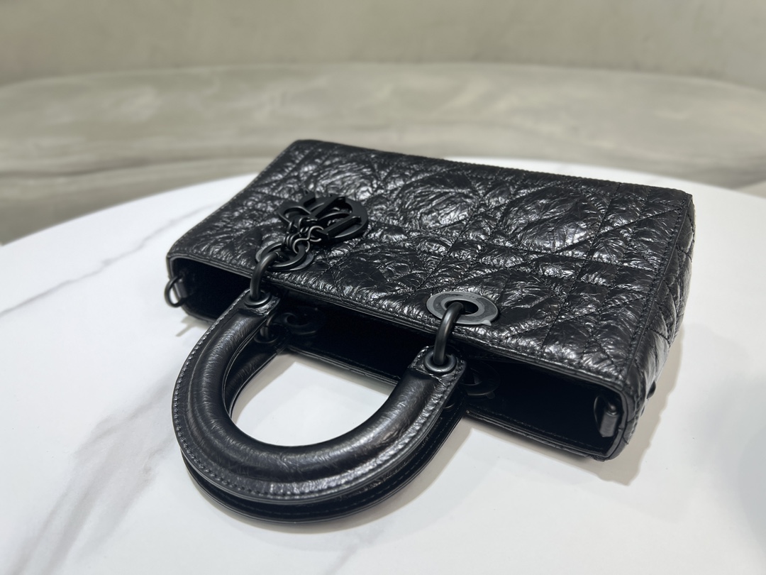 Túi Xách Nữ Dior Lady D-Sire Màu Đen