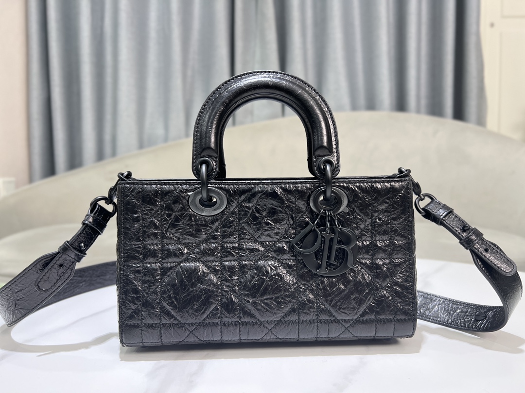 Túi Xách Nữ Dior Lady D-Sire Màu Đen