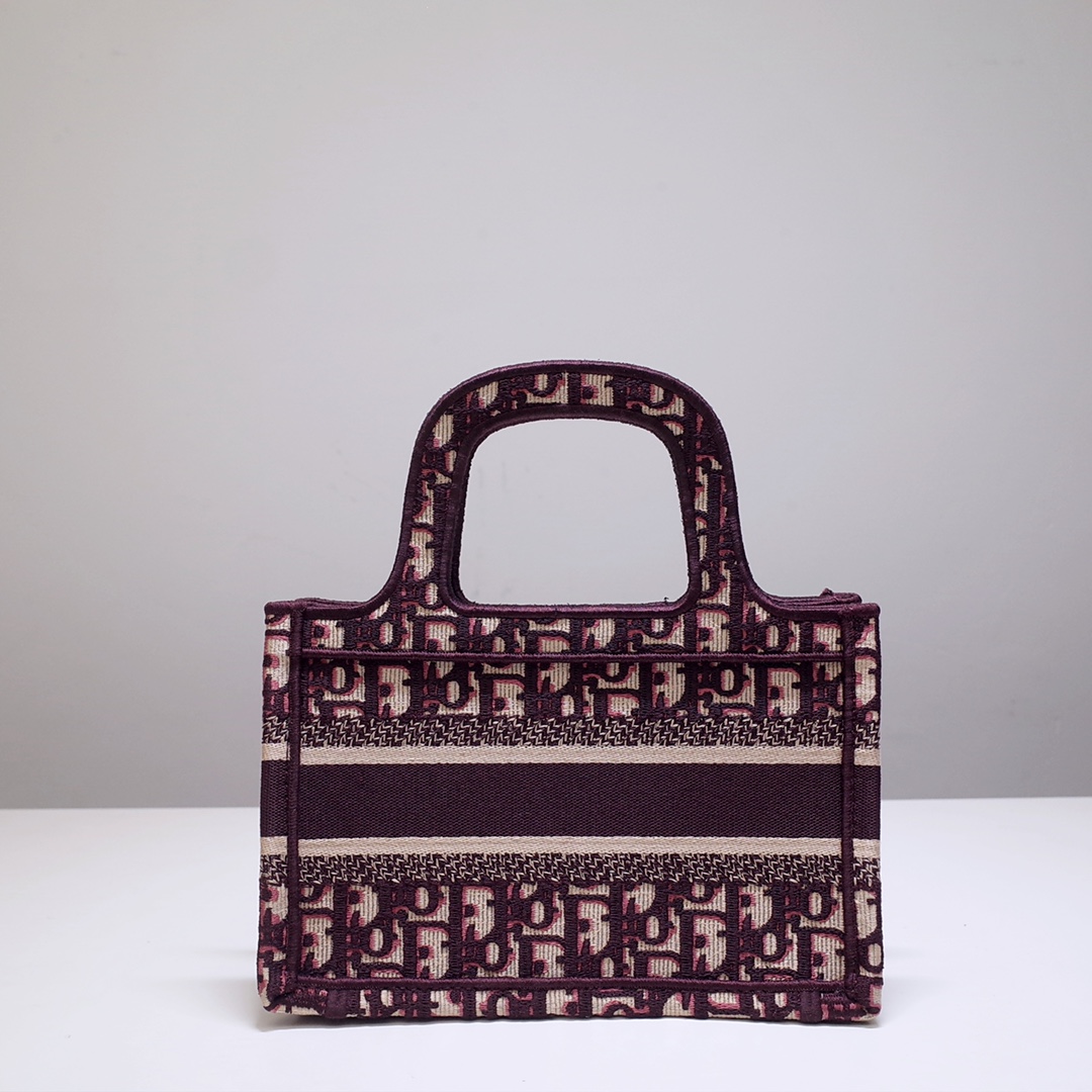 Túi DIOR CD BOOK TOTE Màu Đỏ