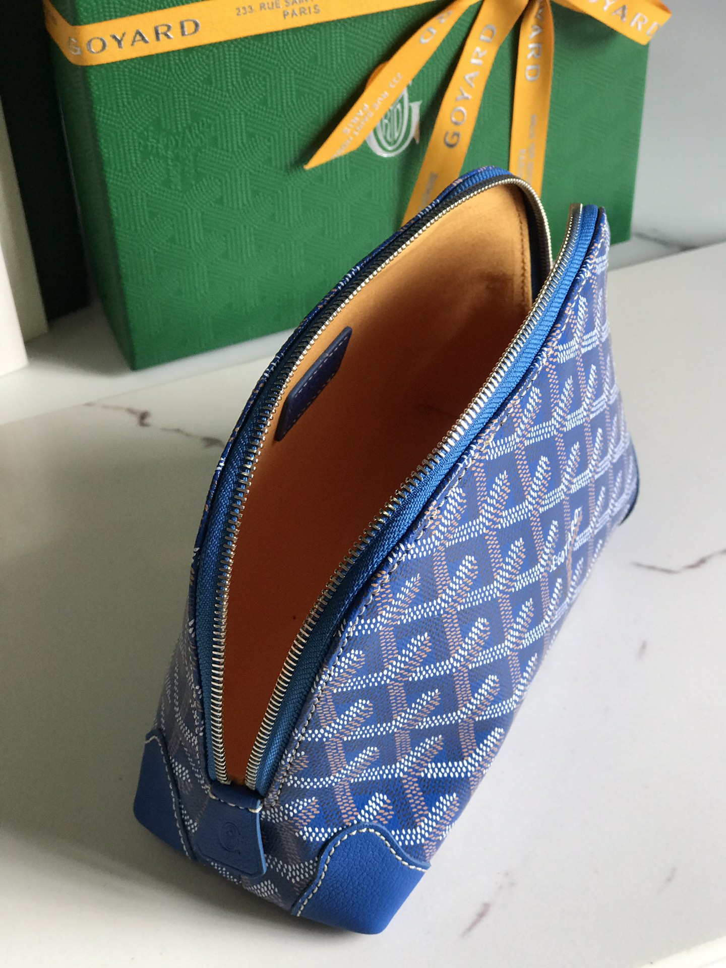 Goyard Vendome Pouch 8813 (blue)